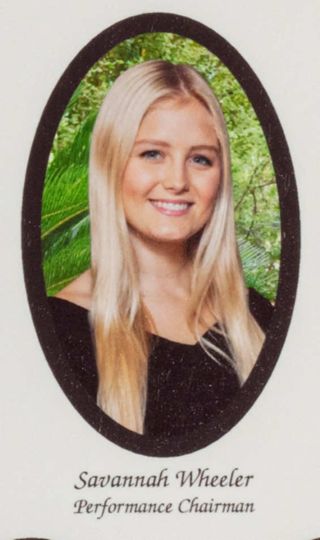 Beta Epsilon Chapter Composite Detail, Savannah Wheeler, 2015-2016