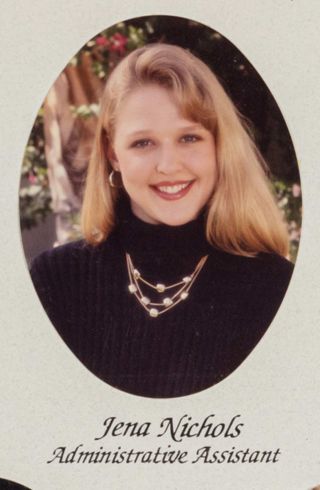 Beta Epsilon Chapter Composite Detail, Jena Nichols, 1994-1995