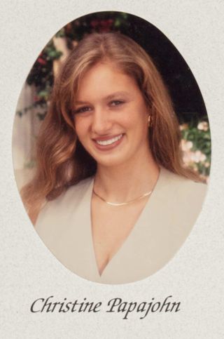 Beta Epsilon Chapter Composite Detail, Christine Papajohn, 1994-1995