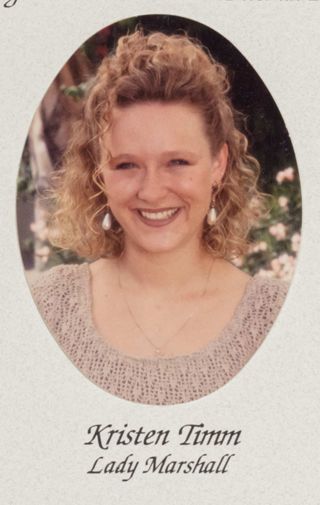 Beta Epsilon Chapter Composite Detail, Kristen Timm, 1994-1995