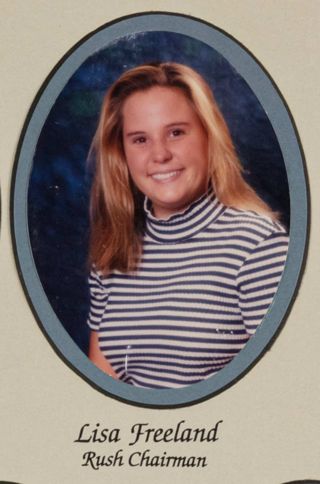 Beta Epsilon Chapter Composite Detail, Lisa Freeland, 1995-1996