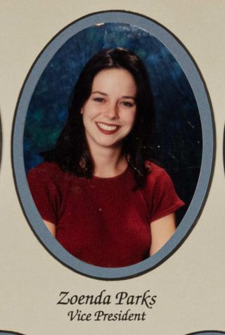 Beta Epsilon Chapter Composite Detail, Zoenda Parks, 1995-1996