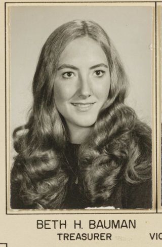 Beta Epsilon Chapter Composite Detail, Beth H. Bauman, 1973