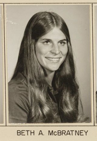 Beta Epsilon Chapter Composite Detail, Beth A. McBratney, 1973