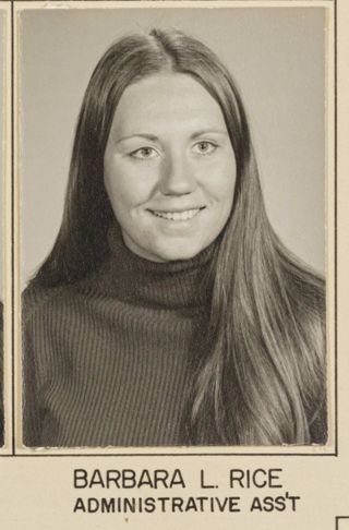Beta Epsilon Chapter Composite Detail, Barbara L. Rice, 1973