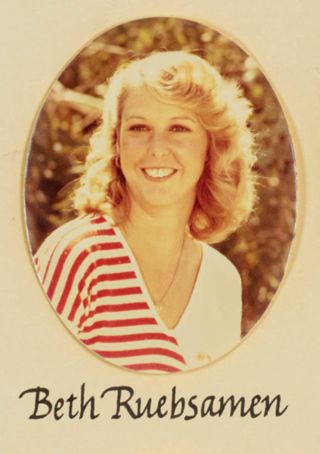 Beta Epsilon Chapter Composite Detail, Beth Ruebsamen, 1982-1983