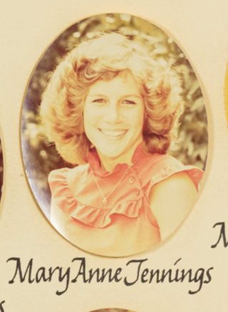 Beta Epsilon Chapter Composite Detail, Mary Anne Jennings, 1982-1983