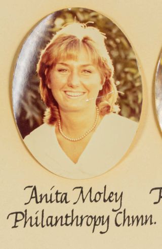 Beta Epsilon Chapter Composite Detail, Anita Moley, 1982-1983