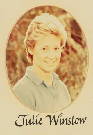 Beta Epsilon Chapter Composite Detail, Julie Winslow, 1982-1983