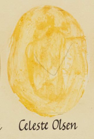 Beta Epsilon Chapter Composite Detail, Celeste Olsen, 1982-1983