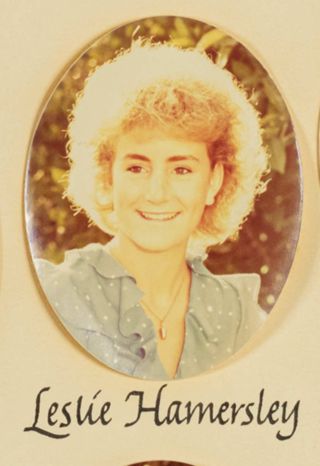 Beta Epsilon Chapter Composite Detail, Leslie Hamersley, 1982-1983