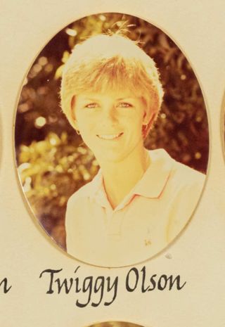 Beta Epsilon Chapter Composite Detail, Twiggy Olson, 1982-1983