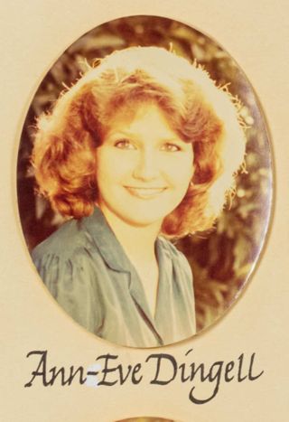 Beta Epsilon Chapter Composite Detail, Ann-Eve Dingell, 1982-1983