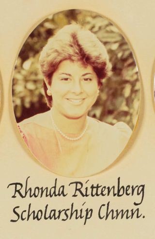 Beta Epsilon Chapter Composite Detail, Rhonda Rittenberg, 1982-1983