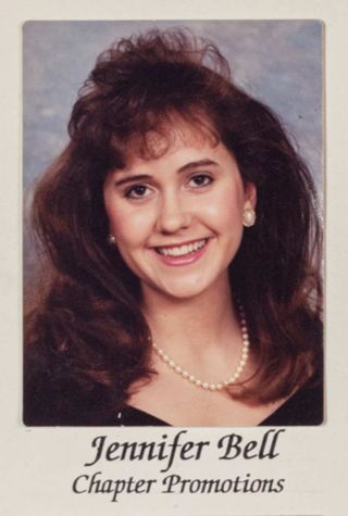 Beta Epsilon Chapter Composite Detail, Jennifer Bell, 1990-1991