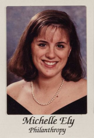 Beta Epsilon Chapter Composite Detail, Michelle Ely, 1990-1991