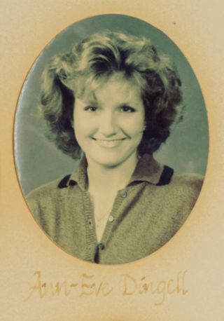 Beta Epsilon Chapter Composite Detail, Ann-Eve Dingell, 1985-1986