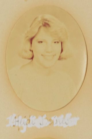 Beta Epsilon Chapter Composite Detail, Heidi Deines, 1985-1986