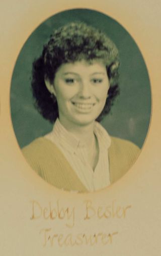 Beta Epsilon Chapter Composite Detail, Debby Besler, 1985-1986