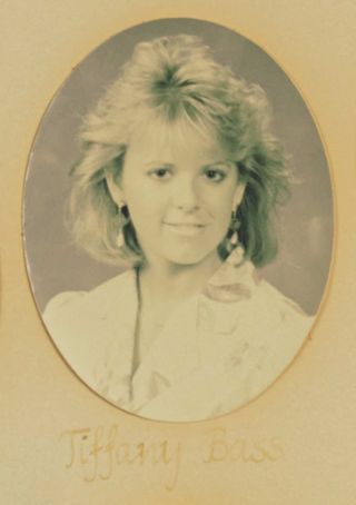 Beta Epsilon Chapter Composite Detail, Tiffany Bass, 1985-1986