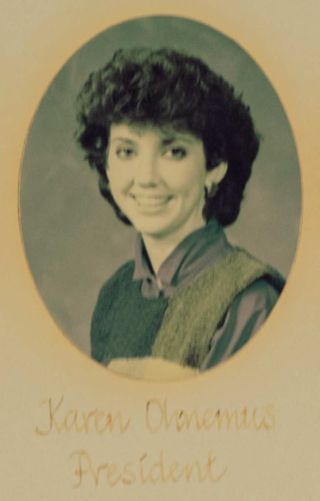 Beta Epsilon Chapter Composite Detail, Karen Ohnemus, 1985-1986