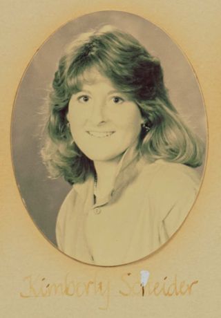 Beta Epsilon Chapter Composite Detail, Kimberly Scheider, 1985-1986
