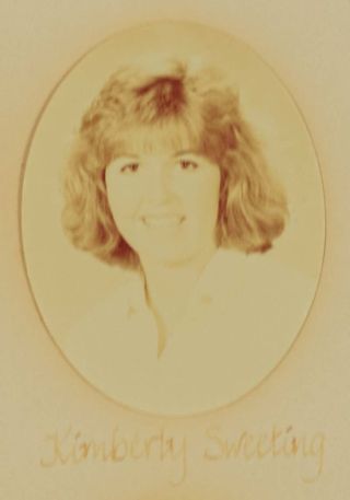 Beta Epsilon Chapter Composite Detail, Kimberly Sweeting, 1985-1986