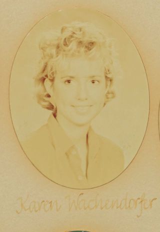 Beta Epsilon Chapter Composite Detail, Karen Wachendorfer, 1985-1986