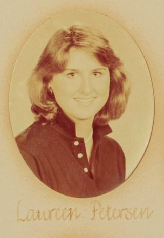 Beta Epsilon Chapter Composite Detail, Laureen Petersen, 1985-1986