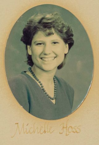 Beta Epsilon Chapter Composite Detail, Michelle Hoss, 1985-1986
