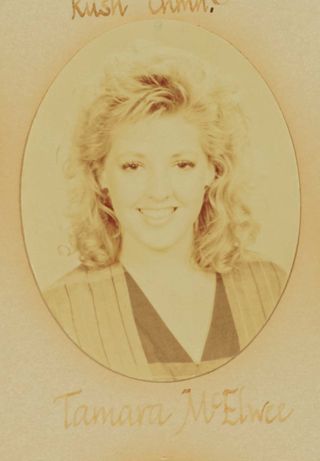 Beta Epsilon Chapter Composite Detail, Tamara McElwee, 1985-1986