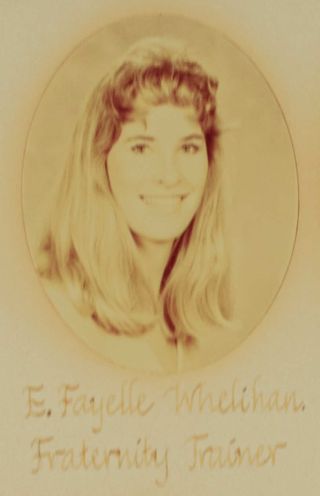 Beta Epsilon Chapter Composite Detail, E. Fayelle Whelihan, 1985-1986