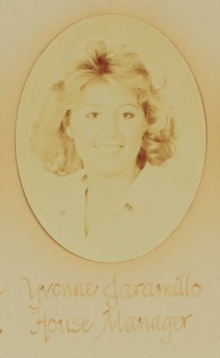 Beta Epsilon Chapter Composite Detail, Yvonne Jaramillo, 1985-1986