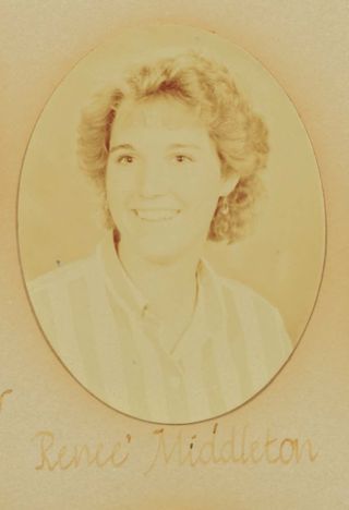 Beta Epsilon Chapter Composite Detail, Renee Middleton, 1985-1986