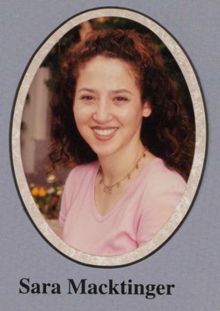 Beta Epsilon Chapter Composite Detail, Sara Macktinger, 1996-1997