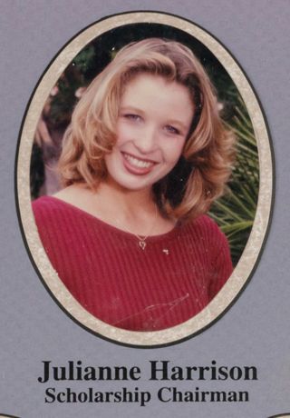 Beta Epsilon Chapter Composite Detail, Julianne Harrison, 1996-1997