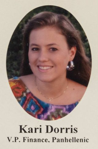 Beta Epsilon Chapter Composite Detail, Kari Dorris, 1992-1993