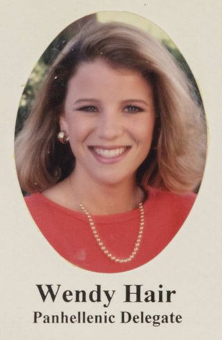 Beta Epsilon Chapter Composite Detail, Wendy Hair, 1992-1993