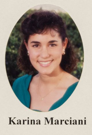 Beta Epsilon Chapter Composite Detail, Karina Marciani, 1992-1993