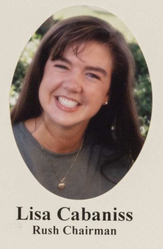 Beta Epsilon Chapter Composite Detail, Lisa Cabaniss, 1992-1993
