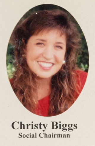 Beta Epsilon Chapter Composite Detail, Christy Biggs, 1992-1993