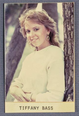 Beta Epsilon Chapter Composite Detail, Tiffany Bass, 1987-1988