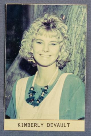Beta Epsilon Chapter Composite Detail, Kimberly Devault, 1987-1988