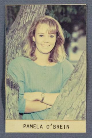 Beta Epsilon Chapter Composite Detail, Pamela O'Brein, 1987-1988
