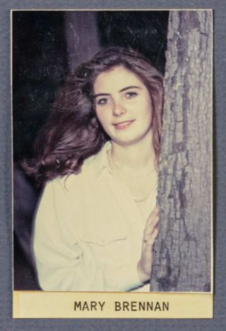 Beta Epsilon Chapter Composite Detail, Mary Brennan, 1987-1988