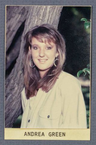 Beta Epsilon Chapter Composite Detail, Andrea Green, 1987-1988