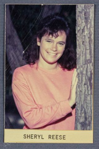 Beta Epsilon Chapter Composite Detail, Sheryl Reese, 1987-1988