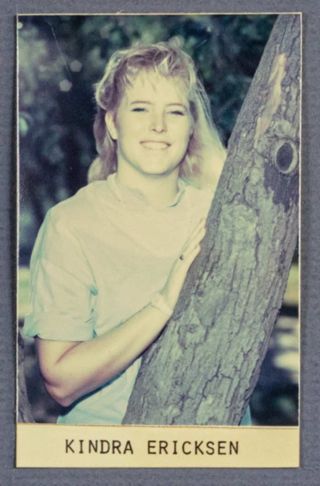 Beta Epsilon Chapter Composite Detail, Kindra Ericksen, 1987-1988