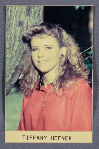 Beta Epsilon Chapter Composite Detail, Tiffany Hefner, 1987-1988