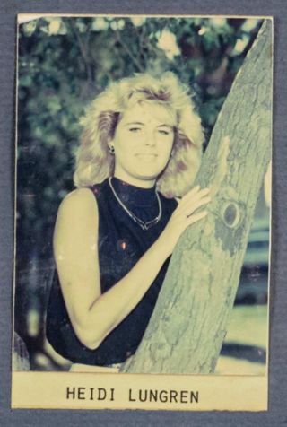 Beta Epsilon Chapter Composite Detail, Heidi Lungren, 1987-1988
